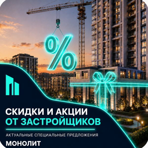 Скидки и акции от застройщиков
